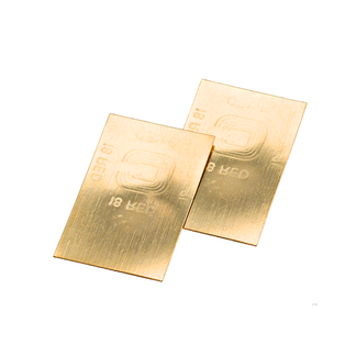 750 Slaglodd rød plate 0,30 mm vek